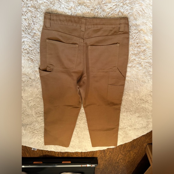 NWOT-Aritzia TNA Greenwitch Pant Carpenter in Tobacco Brown Straight Leg - Picture 4 of 5
